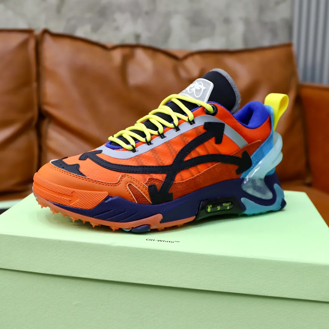 Men's shoes: 330💶[off-white]👫 Original one-to-one replica, high-end quality🥳The latest model has not been listed on the official website yet, the top version. Fabric: Imported open-edge beaded laminated leather Lining: Imported breathable mesh Outsole: Original foam soft, light and wear-resistant Imported TPU combination sole Male 38-44 (customized at 45)